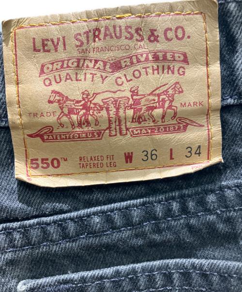 LEVI'S（リーバイス）LEVI'S (リーバイス) 94年製 USA製 デニムパンツ ブラック サイズ:W36の古着・服飾アイテム