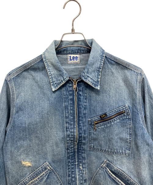 LEE（リー）LEE (リー) 91B ZIP-UPブルゾン ブルー サイズ:Mの古着・服飾アイテム
