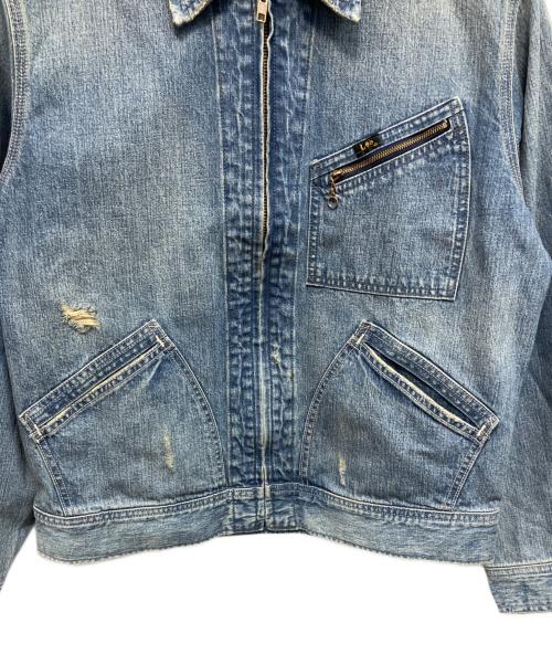 LEE（リー）LEE (リー) 91B ZIP-UPブルゾン ブルー サイズ:Mの古着・服飾アイテム