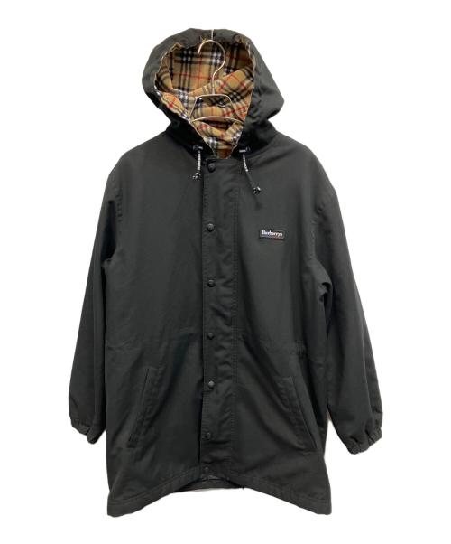 BURBERRY（バーバリー）BURBERRY (バーバリー) フーデッドコート ブラック サイズ:160の古着・服飾アイテム