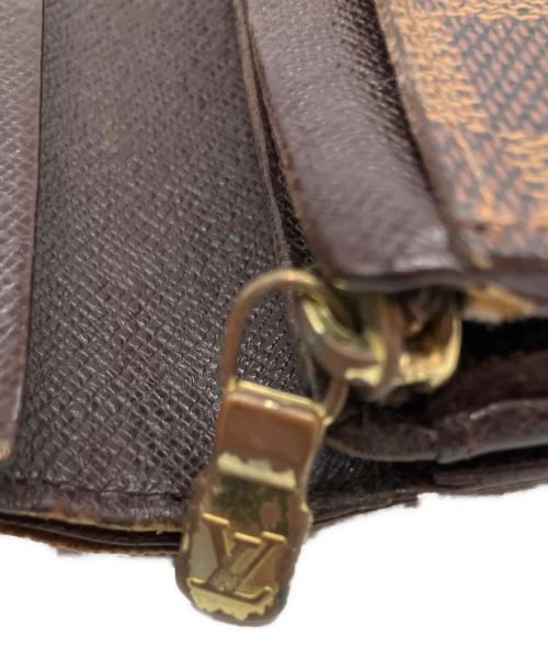 LOUIS VUITTON（ルイ ヴィトン）LOUIS VUITTON (ルイ ヴィトン) ダミエ 2つ折り財布 ブラウンの古着・服飾アイテム