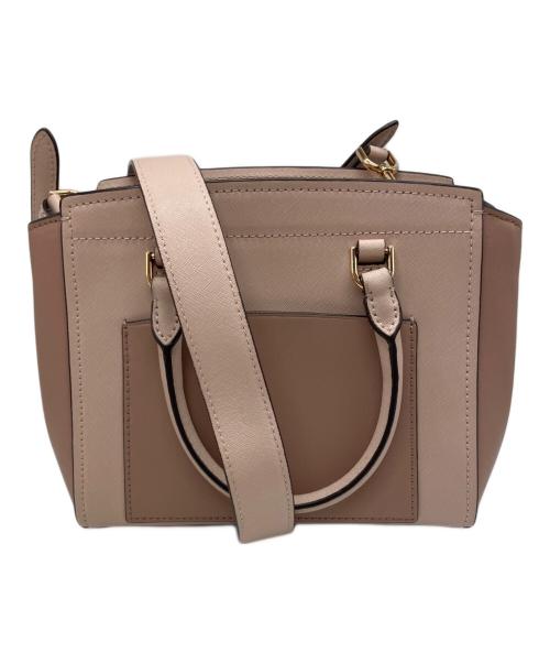 MICHAEL KORS（マイケル・コース）MICHAEL KORS (マイケル・コース) 2WAYバッグ ピンクの古着・服飾アイテム