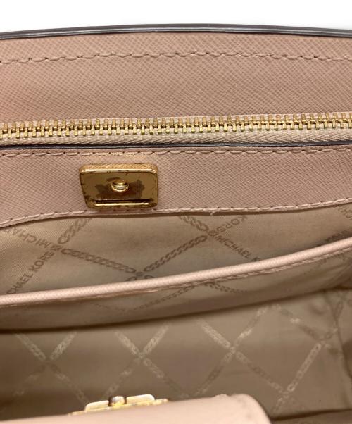 MICHAEL KORS（マイケル・コース）MICHAEL KORS (マイケル・コース) 2WAYバッグ ピンクの古着・服飾アイテム