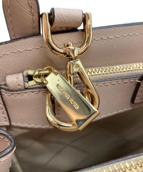 MICHAEL KORS（マイケル・コース）MICHAEL KORS (マイケル・コース) 2WAYバッグ ピンクの古着・服飾アイテム