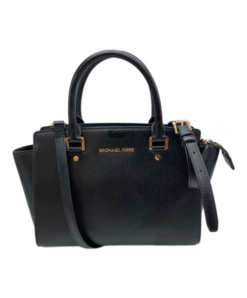 MICHAEL KORS（マイケル・コース）MICHAEL KORS (マイケル・コース) 2WAYバッグ ブラックの古着・服飾アイテム