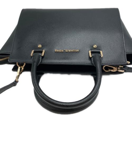 MICHAEL KORS（マイケル・コース）MICHAEL KORS (マイケル・コース) 2WAYバッグ ブラックの古着・服飾アイテム