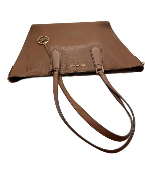 MICHAEL KORS（マイケル・コース）MICHAEL KORS (マイケル・コース) トートバッグ ブラウンの古着・服飾アイテム