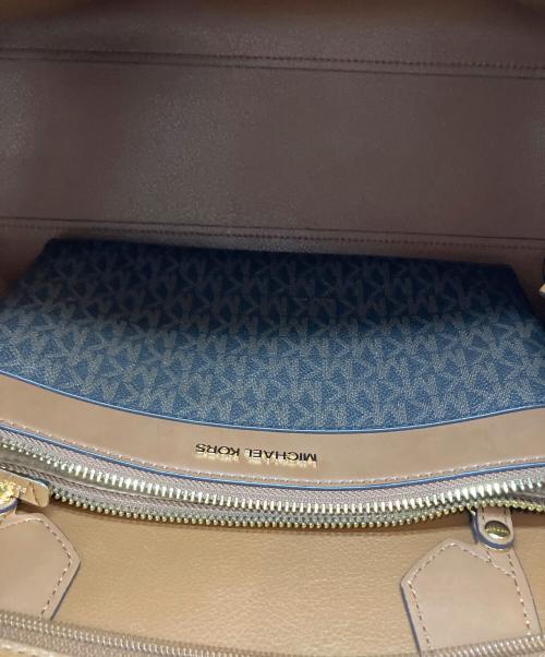 MICHAEL KORS（マイケル・コース）MICHAEL KORS (マイケル・コース) トートバッグ ブラウンの古着・服飾アイテム