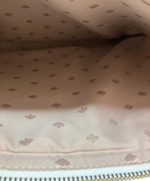 Kate Spade（ケイトスペード）Kate Spade (ケイトスペード) ステイシー カラーブロックラッフトップトート チャコールグレーの古着・服飾アイテム