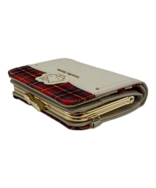 Samantha Thavasa（サマンサタバサ）Samantha Thavasa (サマンサタバサ) 「ハローキティ」コレクション口金財布 財布 アイボリーの古着・服飾アイテム