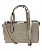 COACHコーチ）の古着「ニーナ スモール トート バッグ」｜ホワイト