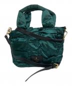 LANVIN en Bleuランバンオンブルー）の古着「シャトン 2WAYショルダーバッグ ショルダーバッグ」｜グリーン