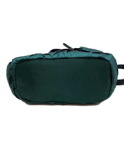 LANVIN en Bleu（ランバンオンブルー）LANVIN en Bleu (ランバンオンブルー) シャトン 2WAYショルダーバッグ ショルダーバッグ グリーンの古着・服飾アイテム