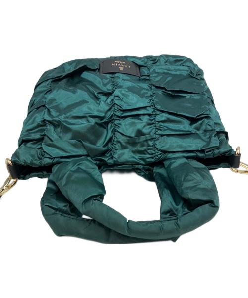 LANVIN en Bleu（ランバンオンブルー）LANVIN en Bleu (ランバンオンブルー) シャトン 2WAYショルダーバッグ ショルダーバッグ グリーンの古着・服飾アイテム