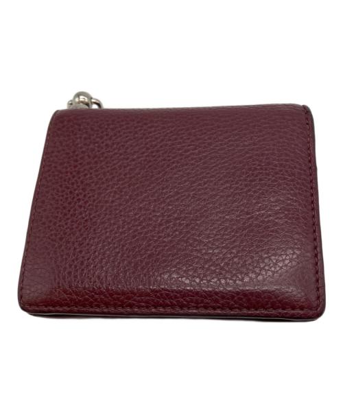 Vivienne Westwood（ヴィヴィアンウエストウッド）Vivienne Westwood (ヴィヴィアンウエストウッド) 2つ折り財布 ボルドーの古着・服飾アイテム