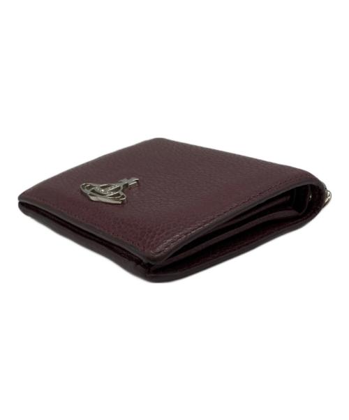 Vivienne Westwood（ヴィヴィアンウエストウッド）Vivienne Westwood (ヴィヴィアンウエストウッド) 2つ折り財布 ボルドーの古着・服飾アイテム