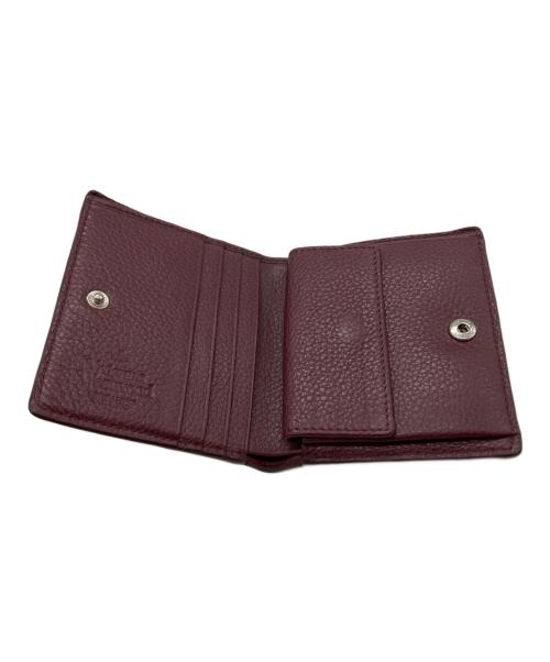 Vivienne Westwood（ヴィヴィアンウエストウッド）Vivienne Westwood (ヴィヴィアンウエストウッド) 2つ折り財布 ボルドーの古着・服飾アイテム
