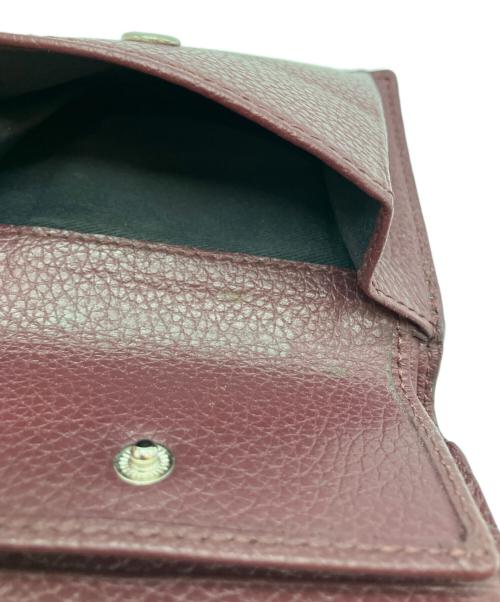 Vivienne Westwood（ヴィヴィアンウエストウッド）Vivienne Westwood (ヴィヴィアンウエストウッド) 2つ折り財布 ボルドーの古着・服飾アイテム