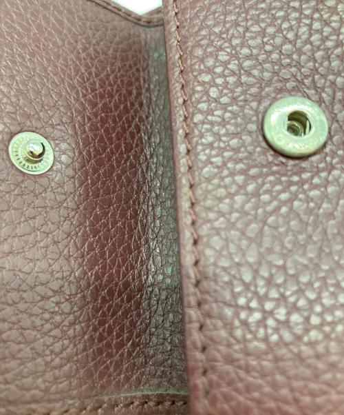 Vivienne Westwood（ヴィヴィアンウエストウッド）Vivienne Westwood (ヴィヴィアンウエストウッド) 2つ折り財布 ボルドーの古着・服飾アイテム