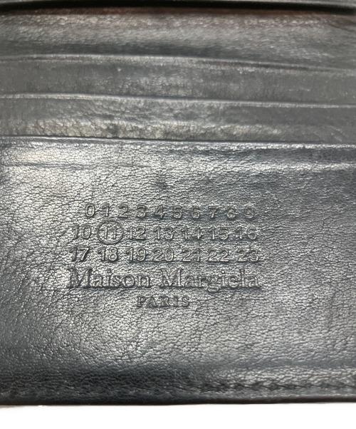 Maison Margiela（メゾンマルジェラ）Maison Margiela (メゾンマルジェラ) 2つ折り財布 ブラックの古着・服飾アイテム
