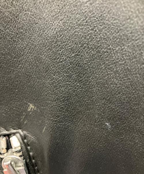 DIESEL（ディーゼル）DIESEL (ディーゼル) ダブルライダースジャケット ブラック サイズ:Lの古着・服飾アイテム