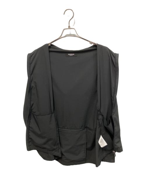 1PIU1UGUALE3 RELAX（ウノピゥウノウグァーレトレ リラックス）1PIU1UGUALE3 RELAX (ウノピゥウノウグァーレトレ リラックス) ランニングロゴパーカー ブラック サイズ:XLの古着・服飾アイテム