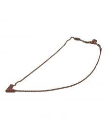LOUIS VUITTON（ルイ ヴィトン）の古着「エッセンシャル V ストラス LE1105 ネックレス」｜ピンクゴールド