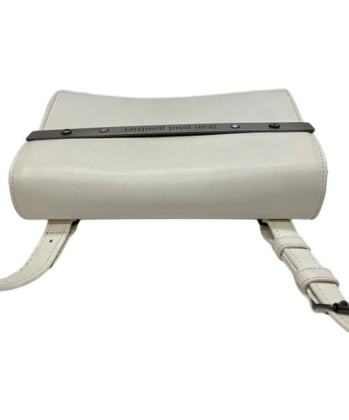 Jean Paul GAULTIER（ジャンポールゴルチェ）Jean Paul GAULTIER (ジャンポールゴルチェ) ショルダーバッグ ホワイトの古着・服飾アイテム