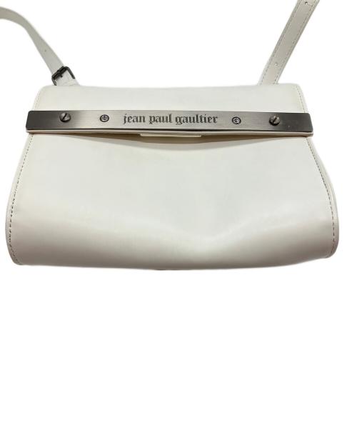 Jean Paul GAULTIER（ジャンポールゴルチェ）Jean Paul GAULTIER (ジャンポールゴルチェ) ショルダーバッグ ホワイトの古着・服飾アイテム