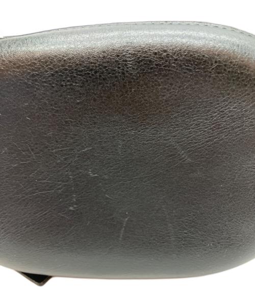 Jean Paul GAULTIER（ジャンポールゴルチェ）Jean Paul GAULTIER (ジャンポールゴルチェ) レザーラウンドショルダーバッグ ブラックの古着・服飾アイテム