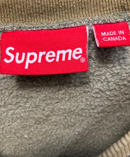 SUPREME（シュプリーム）SUPREME (シュプリーム) 15AW Box Logo Crew Neck camo オリーブ サイズ:Mの古着・服飾アイテム