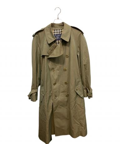 と*と様 Burberry カーキ トレンチコート Ｍ 楽天市場】NEW 【BURBERRY】バーバリー ロング トレンチコート タグ