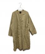 maison de soilメゾンドソイル）の古着「ロングコート」｜カーキ