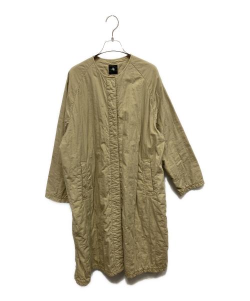 maison de soil（メゾンドソイル）maison de soil (メゾンドソイル) ロングコート カーキ サイズ:1の古着・服飾アイテム