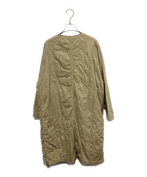 maison de soil（メゾンドソイル）maison de soil (メゾンドソイル) ロングコート カーキ サイズ:1の古着・服飾アイテム