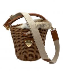 ATAO（アタオ）の古着「BREEZE カゴバッグ」｜ブラウン