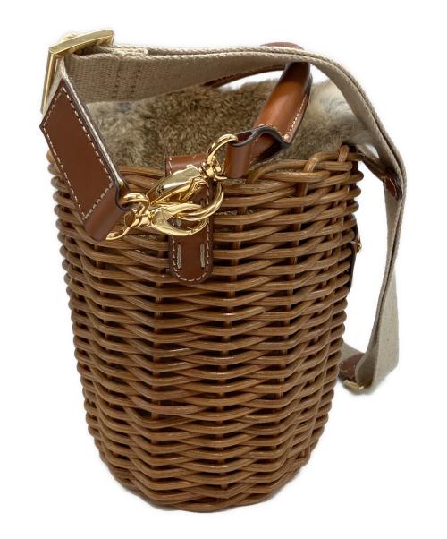 ATAO（アタオ）ATAO (アタオ) BREEZE カゴバッグ ブラウンの古着・服飾アイテム