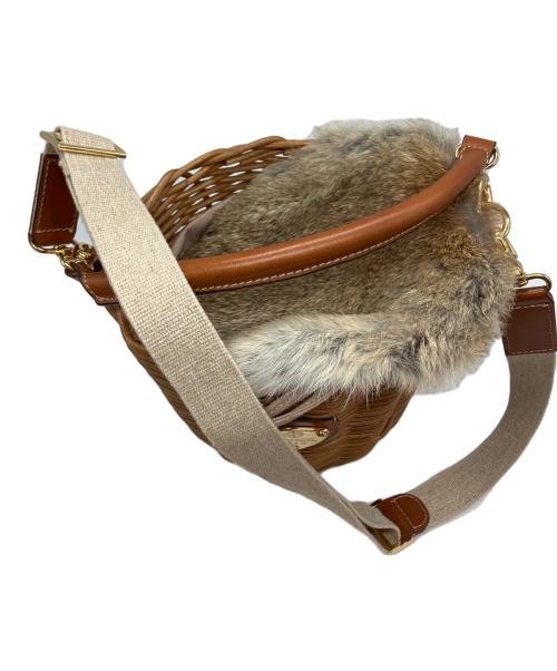 ATAO（アタオ）ATAO (アタオ) BREEZE カゴバッグ ブラウンの古着・服飾アイテム