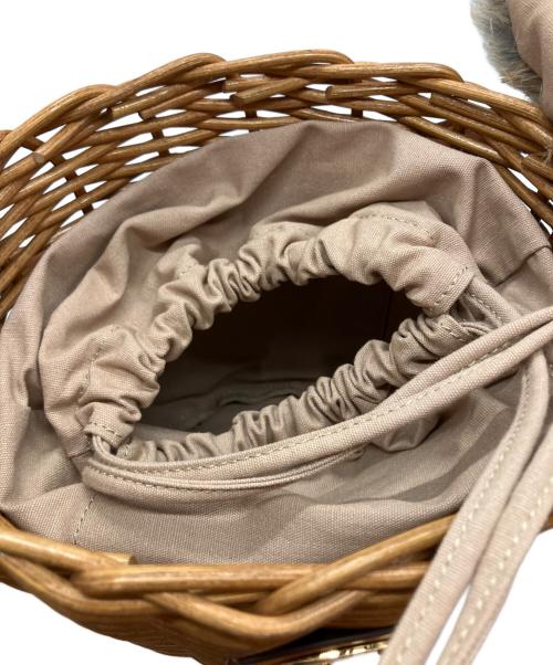 ATAO（アタオ）ATAO (アタオ) BREEZE カゴバッグ ブラウンの古着・服飾アイテム