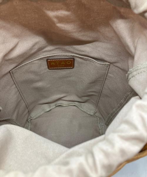 ATAO（アタオ）ATAO (アタオ) BREEZE カゴバッグ ブラウンの古着・服飾アイテム