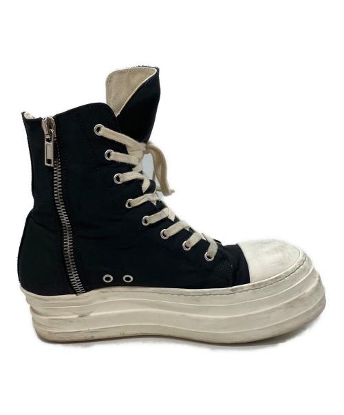 RICK OWENS（リックオウエンス）RICK OWENS (リックオウエンス) DRKSHDW (ダークシャドウ) Double Bumper Sneaks ブラック サイズ:42の古着・服飾アイテム