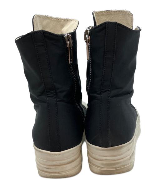 RICK OWENS（リックオウエンス）RICK OWENS (リックオウエンス) DRKSHDW (ダークシャドウ) Double Bumper Sneaks ブラック サイズ:42の古着・服飾アイテム