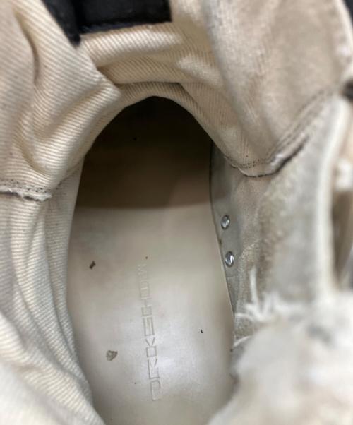 RICK OWENS（リックオウエンス）RICK OWENS (リックオウエンス) DRKSHDW (ダークシャドウ) Double Bumper Sneaks ブラック サイズ:42の古着・服飾アイテム