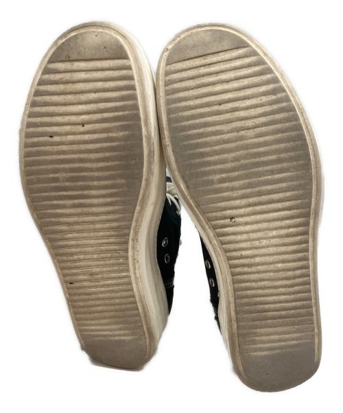 RICK OWENS（リックオウエンス）RICK OWENS (リックオウエンス) DRKSHDW (ダークシャドウ) Double Bumper Sneaks ブラック サイズ:42の古着・服飾アイテム