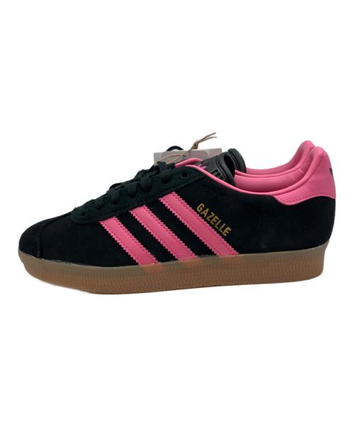 adidas（アディダス）adidas (アディダス) GAZELLE ローカットスニーカー ブラック×ピンク サイズ:23cmの古着・服飾アイテム