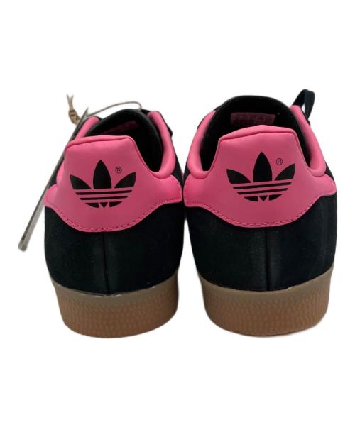 adidas（アディダス）adidas (アディダス) GAZELLE ローカットスニーカー ブラック×ピンク サイズ:23cmの古着・服飾アイテム
