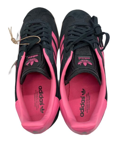 adidas（アディダス）adidas (アディダス) GAZELLE ローカットスニーカー ブラック×ピンク サイズ:23cmの古着・服飾アイテム