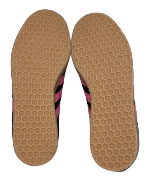adidas（アディダス）adidas (アディダス) GAZELLE ローカットスニーカー ブラック×ピンク サイズ:23cmの古着・服飾アイテム
