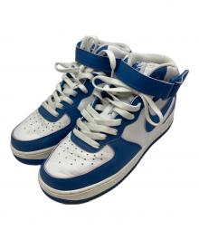 NIKE（ナイキ）の古着「Women's Air Force 1 Mid "Kentucky" エアフォース1ハイカットスニーカー」｜ブルー×ホワイト