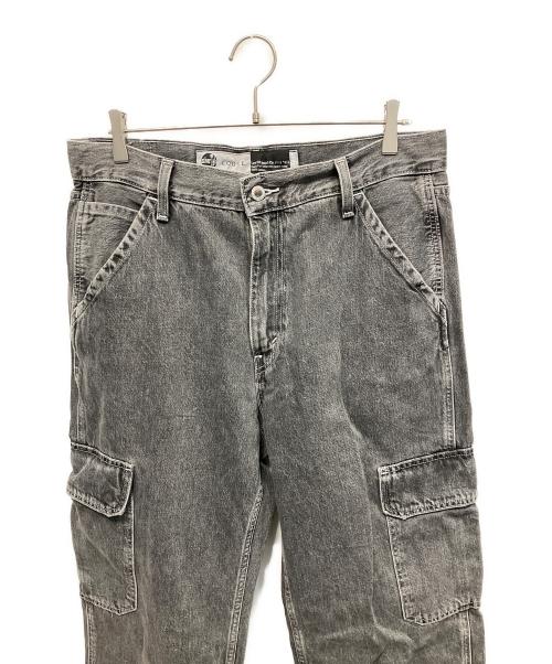 LEVI'S（リーバイス）LEVI'S (リーバイス) シルバータブ デニムパンツ グレー サイズ:W34の古着・服飾アイテム